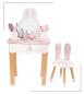 Preview: 360Home weiß pink  Hasen Ohre Bunny ears Schminktisch